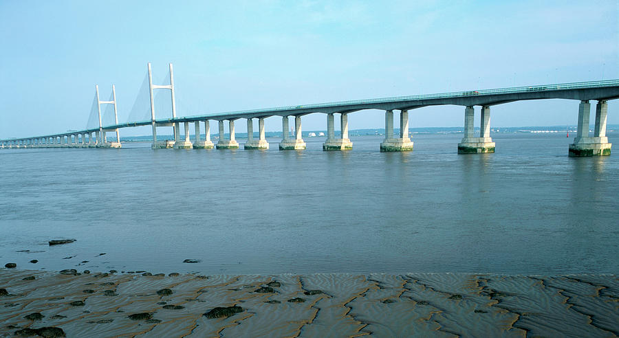 Second Severn Crossing Photograph by Robert Brook/science Photo Library
