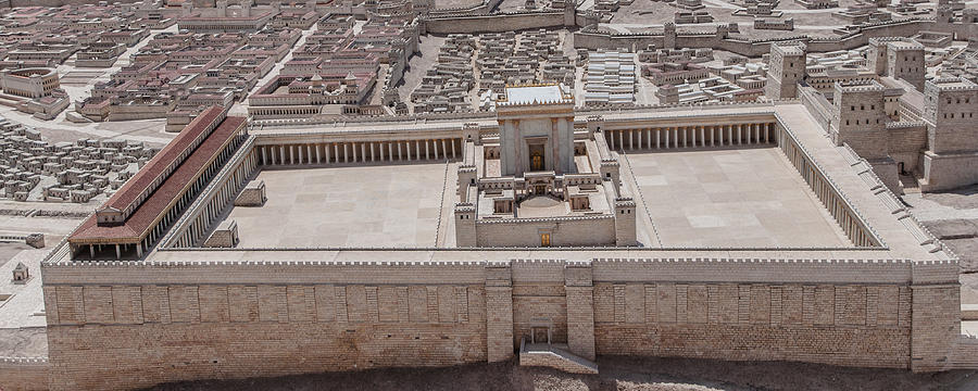 Temple Photograph - Second Temple by Sergey Simanovsky