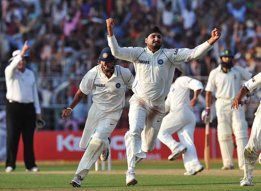 Second Test - India v South Africa: Day 5 Photograph by Gallo Images