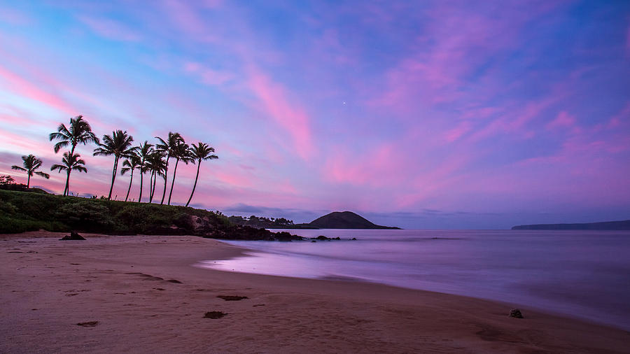 Secret beach sunrise Maui Photograph by Pierre Leclerc Photography