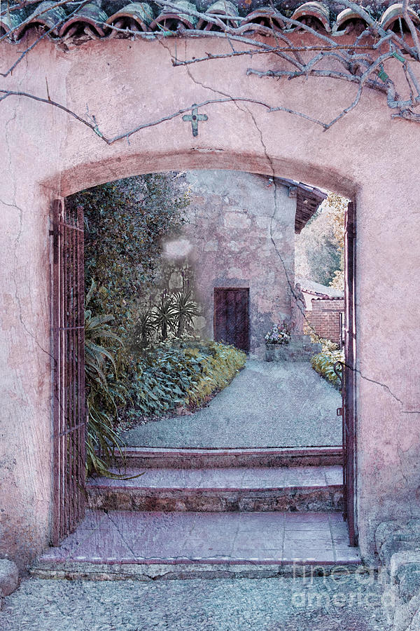 Carmel Photograph - Secret garden by Maria Ismanah Schulze-Vorberg
