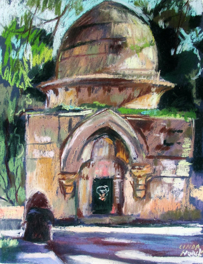 Secret Jerusalem Temple Painting by Linda Novick