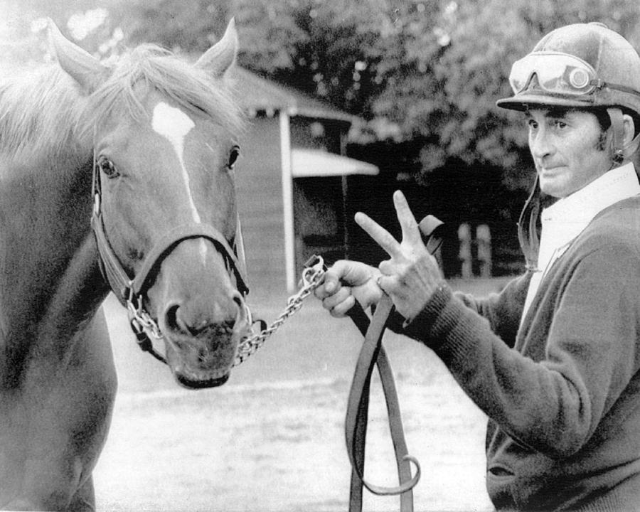 Vintage Photograph - Secretariat Vintage Horse Racing #15 by Retro Images Archive