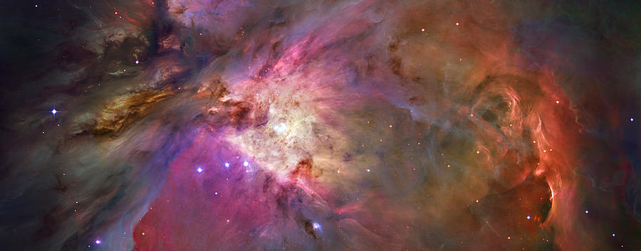 Space Photograph - Secrets Of Orion by Ricky Barnard
