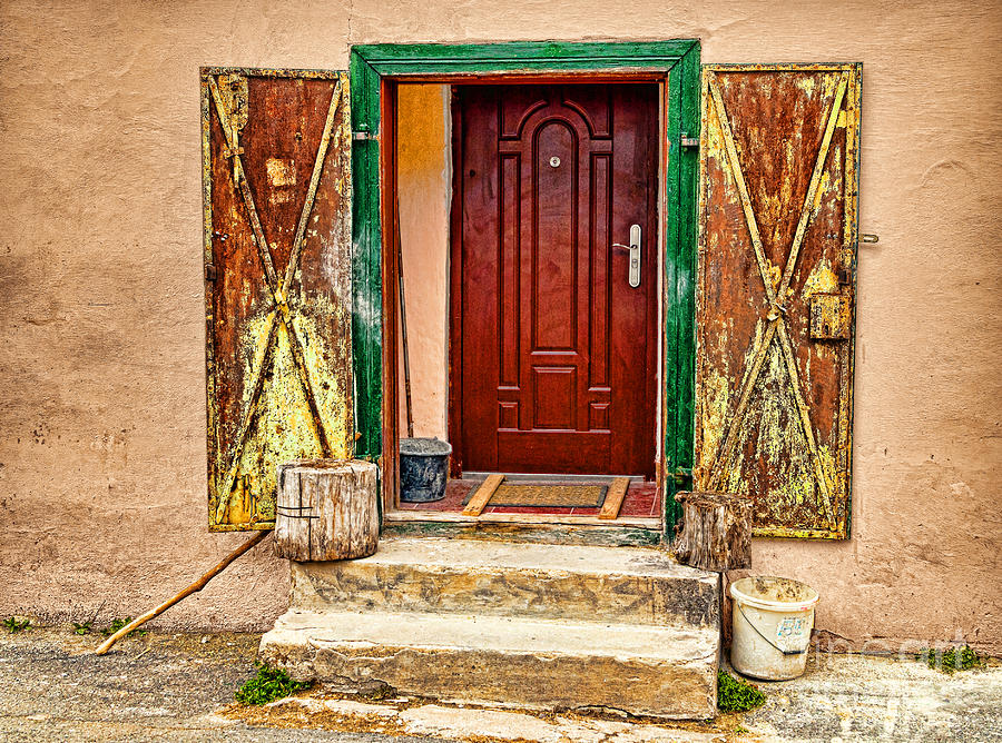 Secure entrance Photograph by Les Palenik