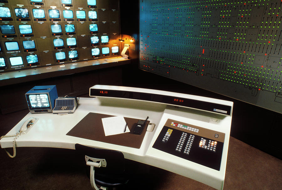 Security Control Room Photograph By Ton Kinsbergen Science Photo