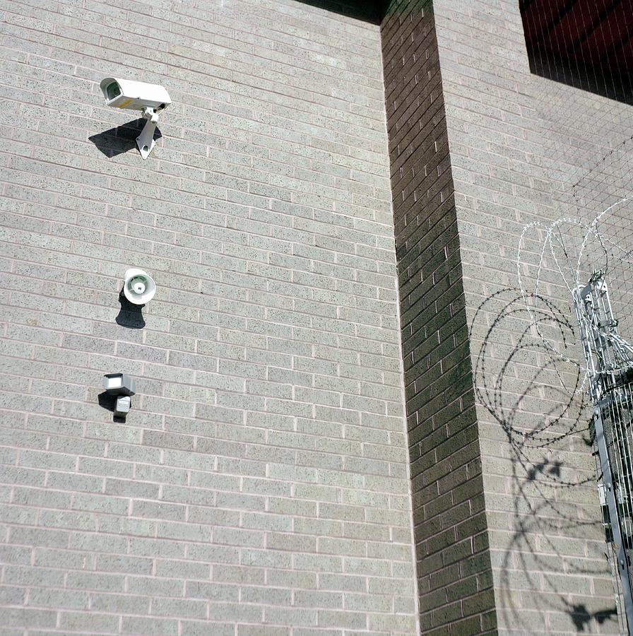 Security Measures At Trading Estate Photograph by Robert Brook/science Photo Library