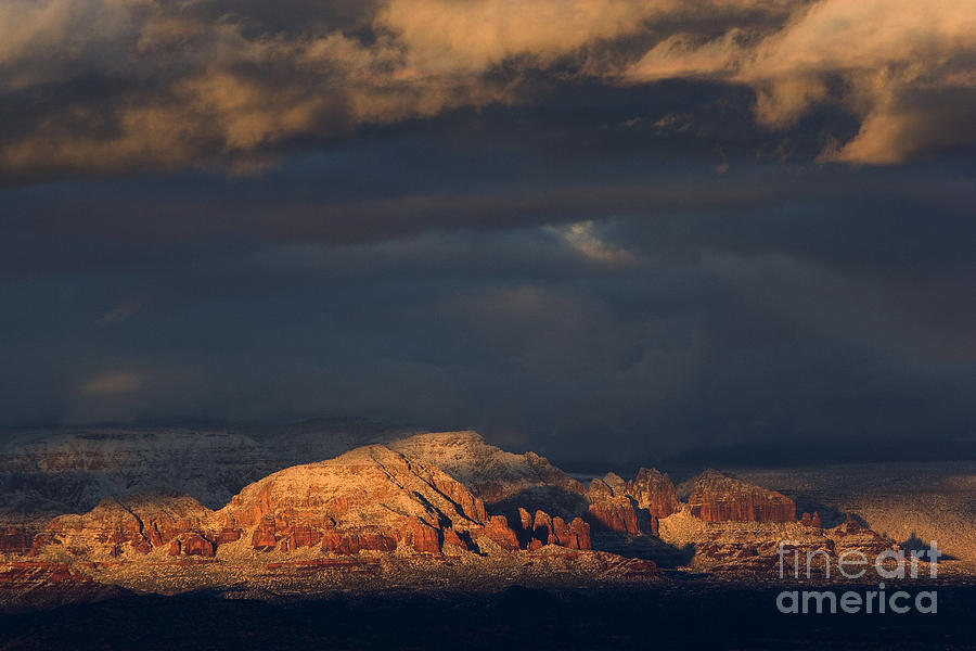 Sedona Arizona after the storm Photograph by Ron Chilston