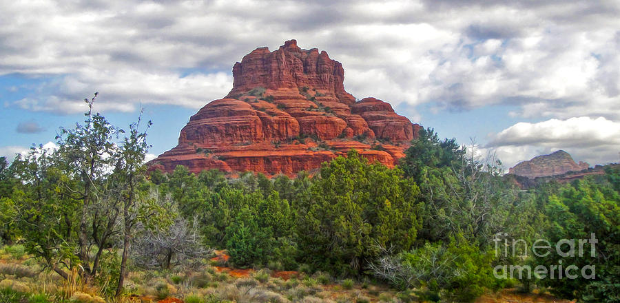 Mountain Photograph - Sedona Arizona Bell Rock by Gregory Dyer
