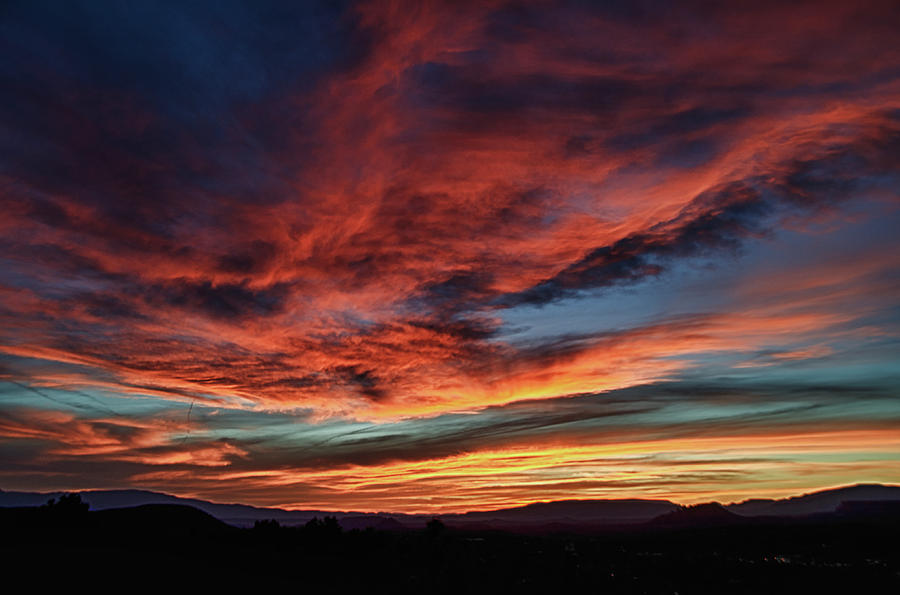 Sedona AZ Sunset 1 Photograph by Ron White
