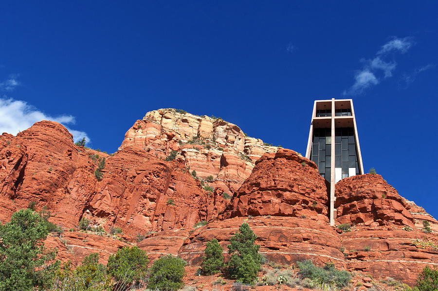 Sedona Chapel of the Holy Cross Photograph by Lou Ford
