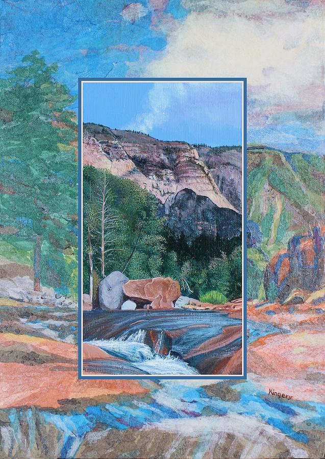 Sedona Creek Painting by Scott Kingery