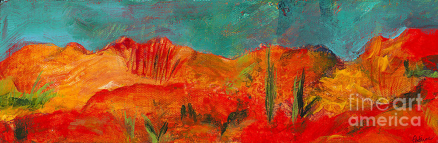 Sedona Painting by Elizabeth Fontaine-Barr