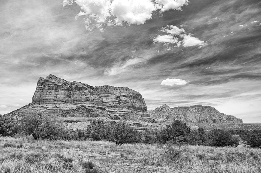 Sedona in Black and White Photograph by Kim Warden - Fine Art America