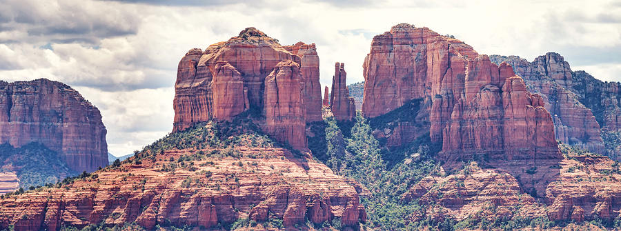 Sedona Photograph by Lena Owens - OLena Art Vibrant Palette Knife and Graphic Design