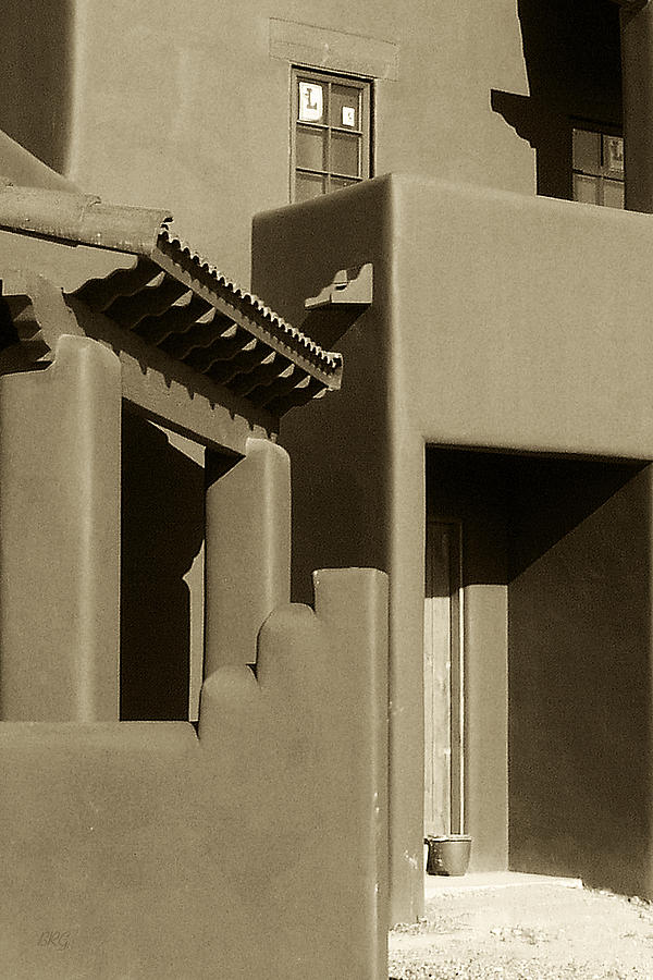 Architecture Photograph - Sedona Series - New Home In Sepia by Ben and Raisa Gertsberg