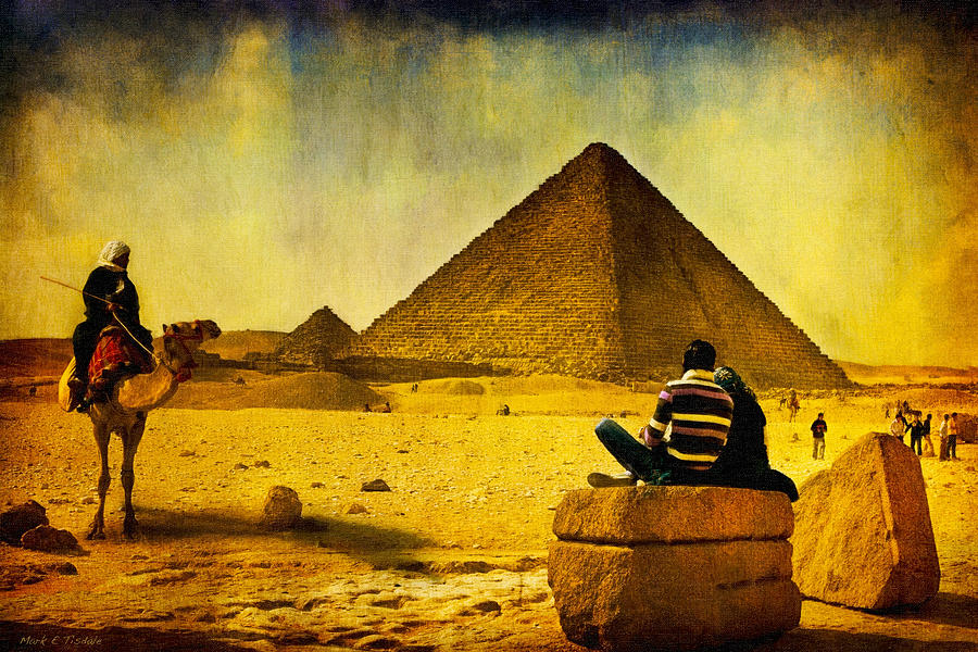 See The Pyramids - Egyptian Adventure Photograph by Mark Tisdale