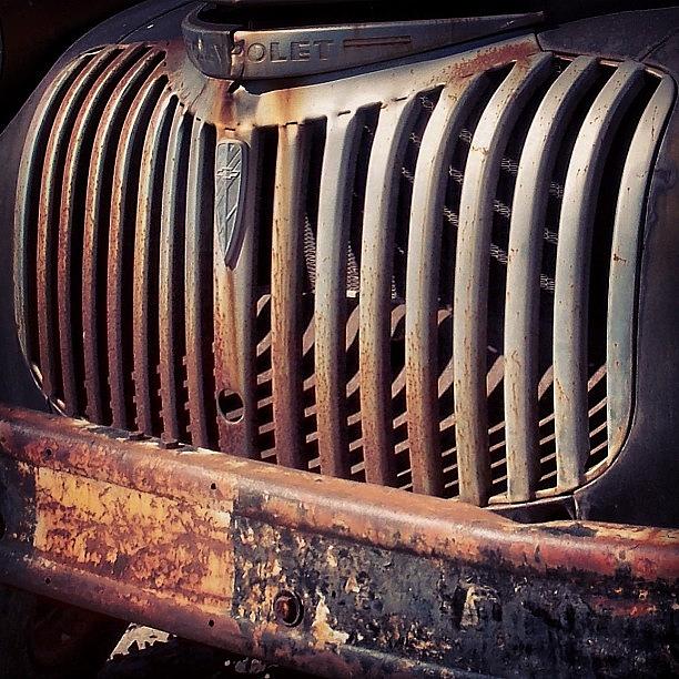 Rusted Photograph - See The Usa, In A Chevrolet by Michele Beere