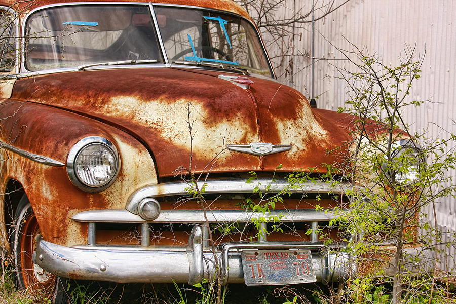 See the USA in Your Chevrolet Photograph by Joan Bertucci