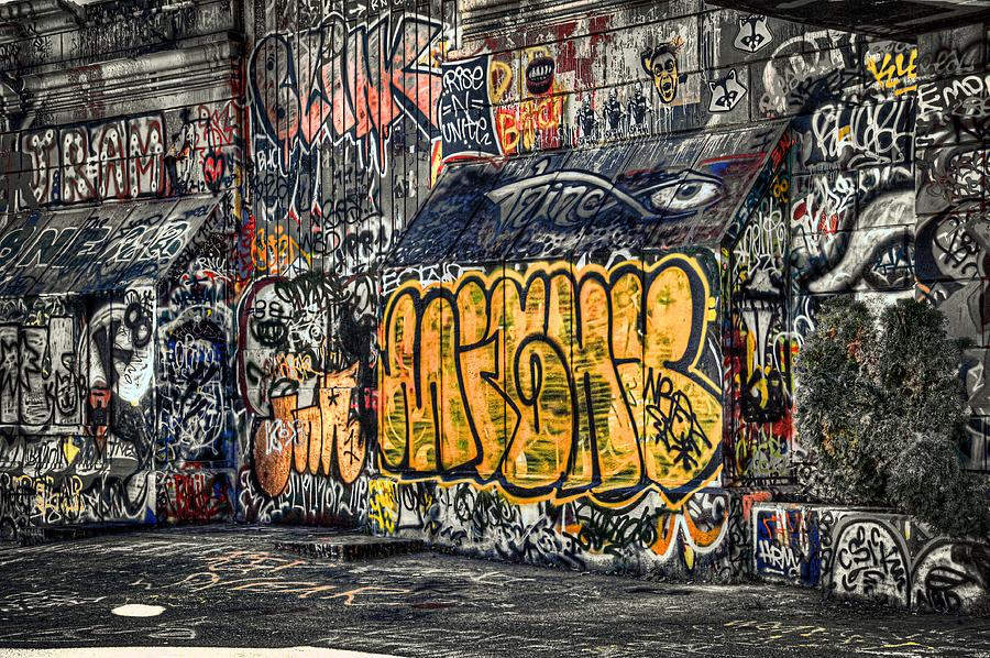 Seedy Graffiti Photograph by Spencer McDonald