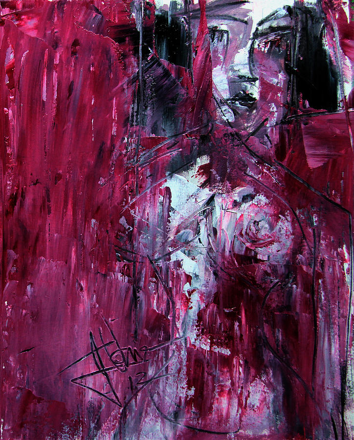 Seeing Red Painting by Jim Vance