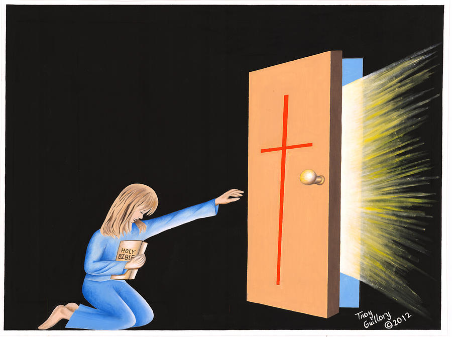 Seek me and you will find me painting by troy guillory fine art america