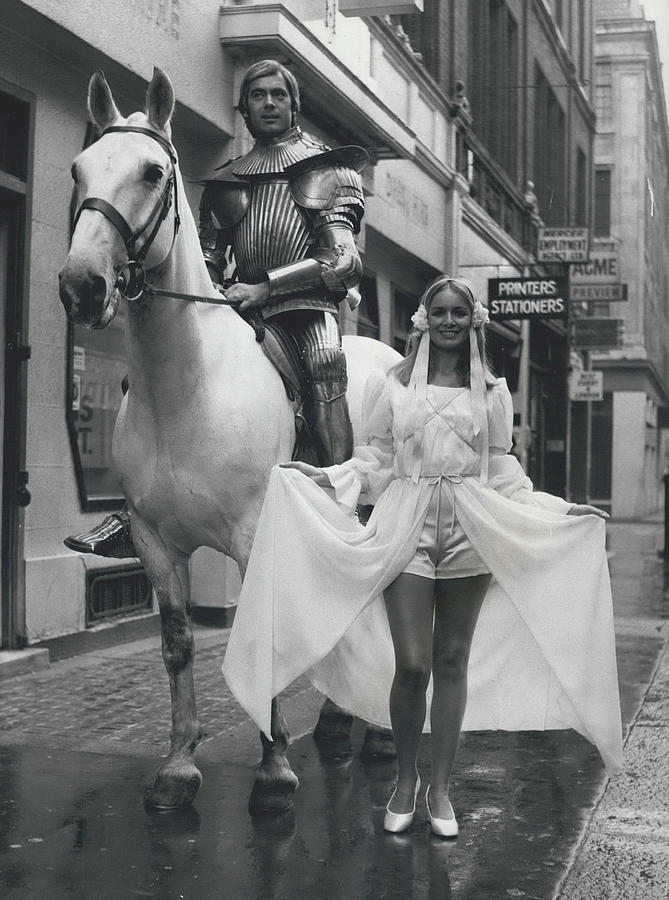 Seen Off To Ascot By Knight In Shining Armour Photograph by Retro Images Archive