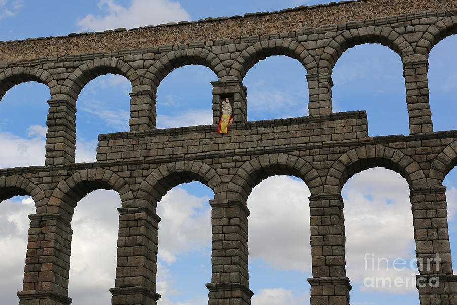 Segovia Aquaduct Photograph by Carol Groenen