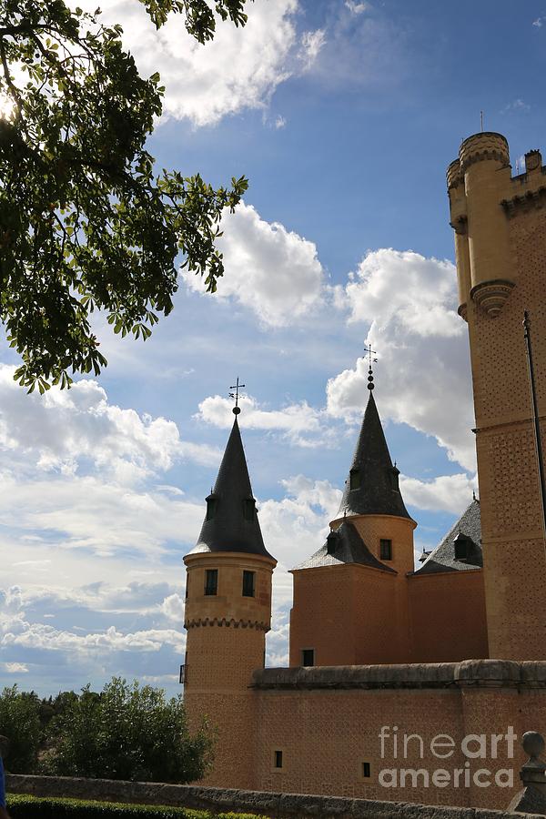 Segovia Castle on Beautiful Day Photograph by Carol Groenen