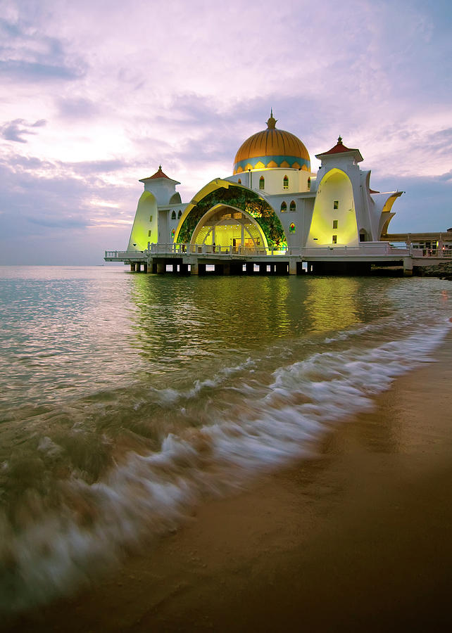 Selat Mosque Malacca Photograph by Nazarudin Wijee