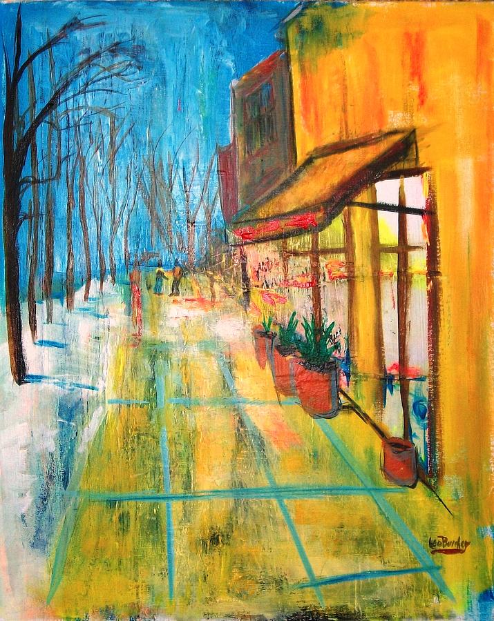Selby Avenue St Paul MInnesota Painting by Leo Boucher
