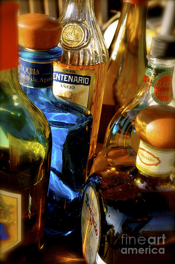 Tequila Photograph - Seleccion De Tequilas by Kristine Celorio Tequila Photograph - Seleccion De Tequilas by Kristine Celorio