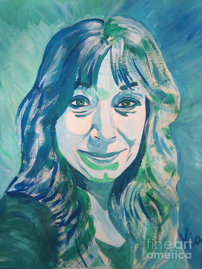 Self 2 Painting by Judy Via-Wolff
