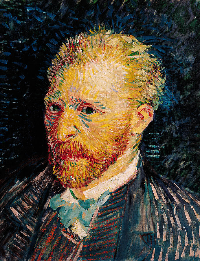 Vincent Van Gogh Painting - Self Portrait, 1887  by Vincent van Gogh