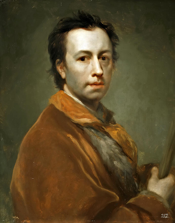Self-portrait Painting by Anton Raphael Mengs