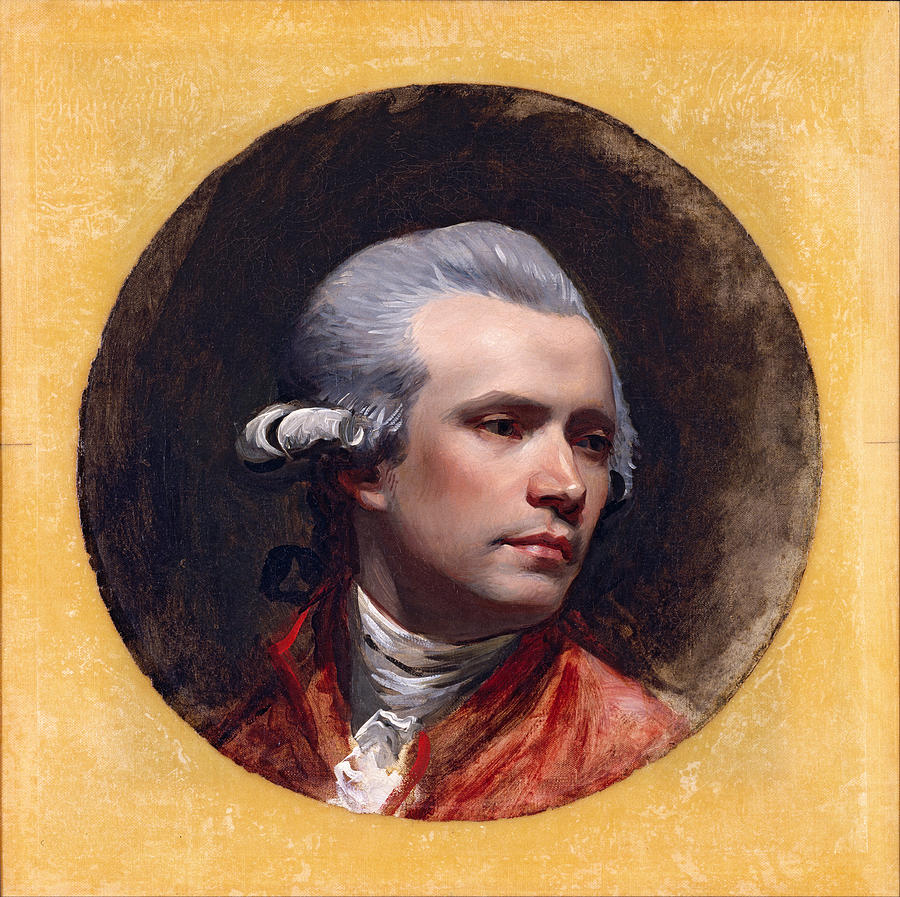 John Singleton Copley Painting - Self-Portrait by John Singleton Copley