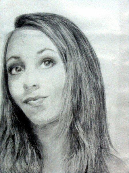 Self Portrait Drawing by Lauren Pecor - Fine Art America