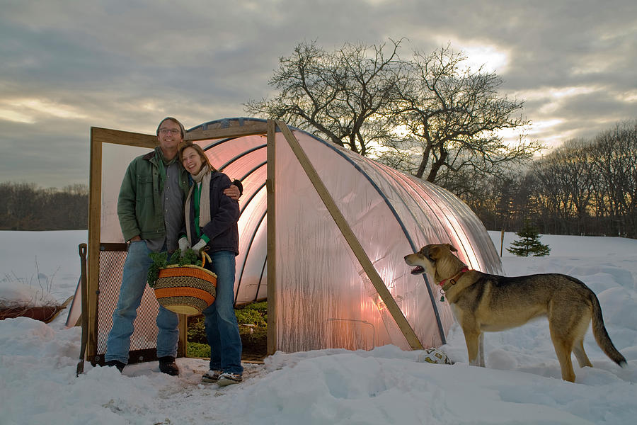 Portland Photograph - Self Sustainable Gardening Couple by Nathan Eldridge