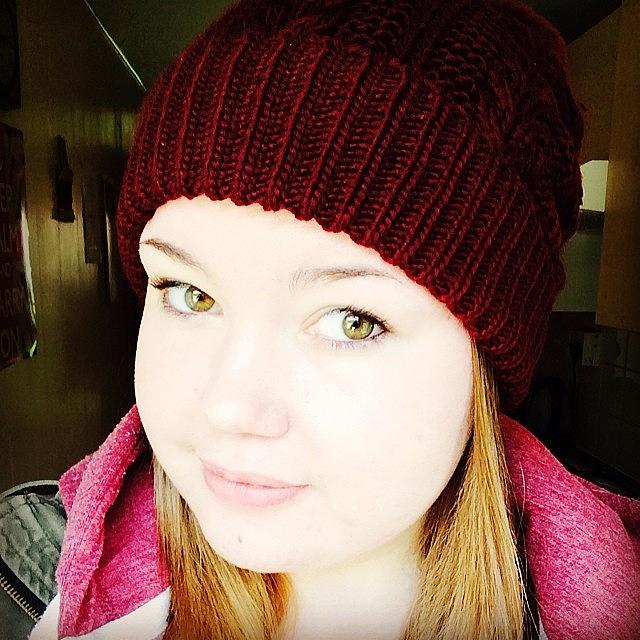 Charlotte Photograph - #selfie #beanie #hat #randomhashtag #me by Charlotte Turville