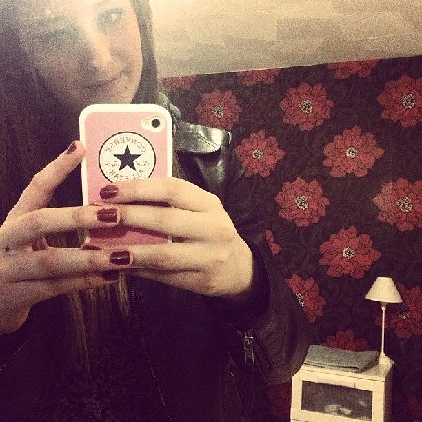 Nail Photograph - Selfie #room #home #yay #converse by Emma Carpenter