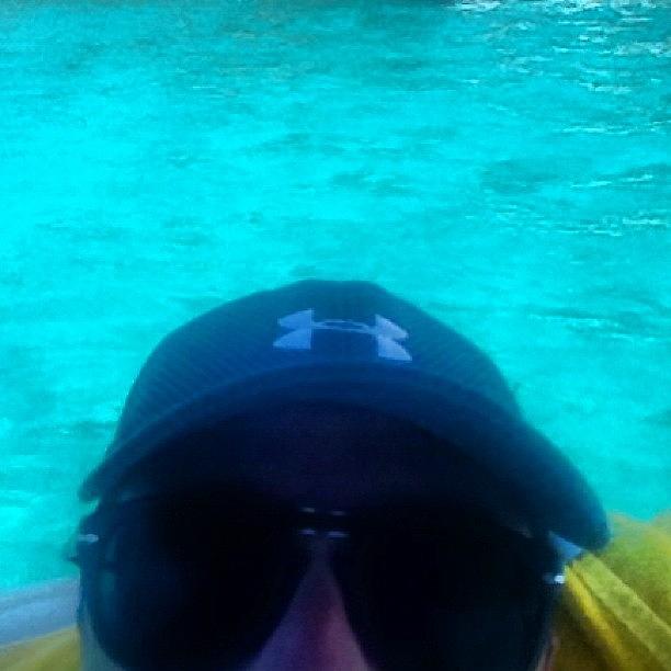 Selfie Photograph - #selfie With Turquoise Water by Jaime Grego-Mayor