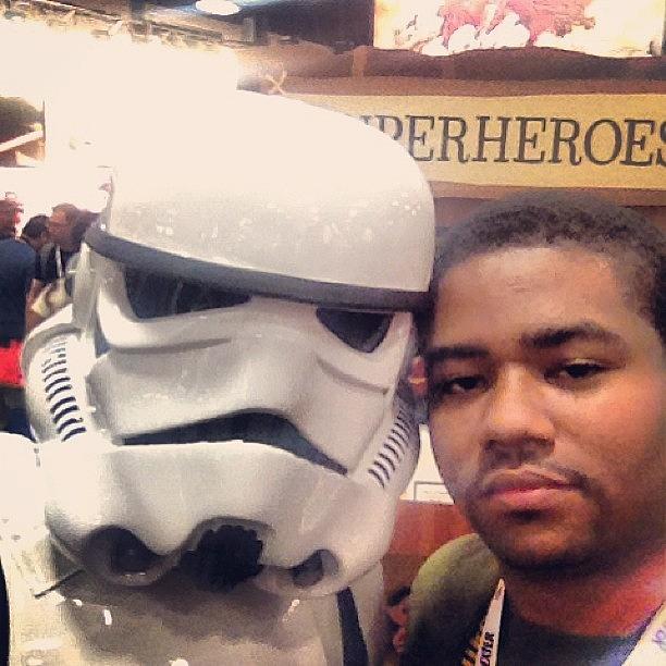Selfish With Stormtroopers #comiccon2013 Photograph by Joshua White