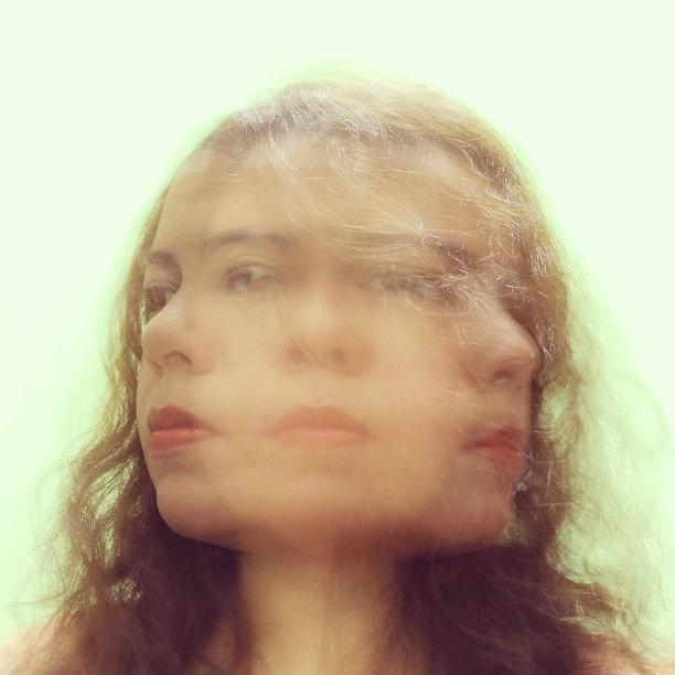 Portrait Photograph - #selfportrait #three #technique by Judith Coutinho