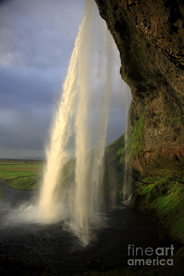 Awe Photograph - Seljalandfoss by Deborah Benbrook Awe Photograph - Seljalandfoss by Deborah Benbrook