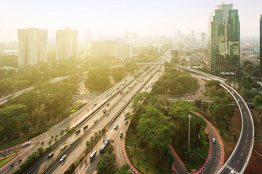 Semanggi Intersection, Jakarta, Indonesia Photograph by Afriandi