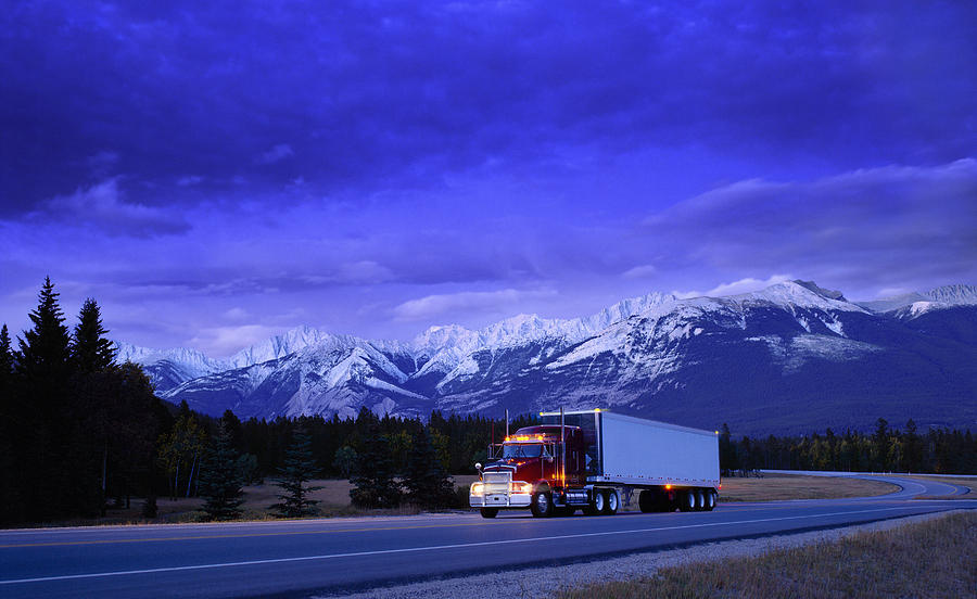 Semi-trailer Truck Photograph by Don Hammond