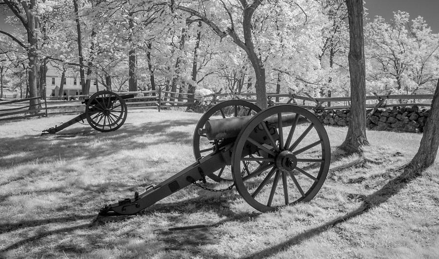 Gettysburg National Park Photograph - Seminary Ridge  8D00034I by Guy Whiteley