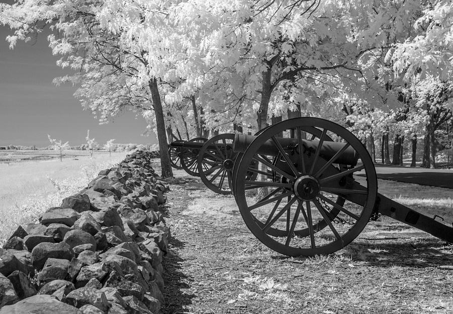 Gettysburg National Park Photograph - Seminary Ridge   8D00037I by Guy Whiteley