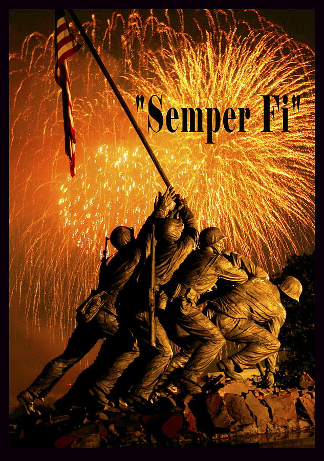 Semper Fi Digital Art by Government Photographer - Fine Art America