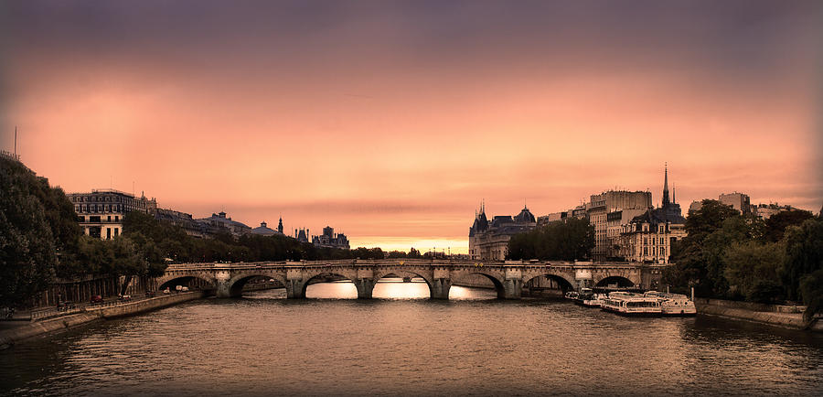 Sena River Photograph by Radoslav Nedelchev